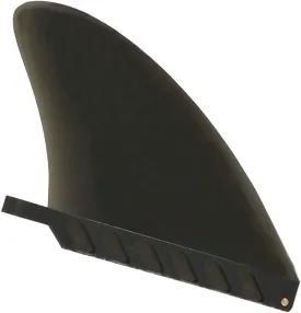 4.6 Inch Orange & Grey Soft Flex Center Fin with Screw for Air SUP Long Board Surfboard Inflatable Paddle Board (Grey)