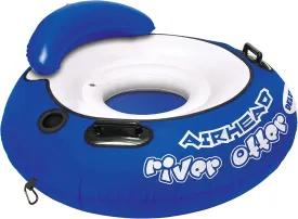 AIRHEAD River Otter Tube, 1 Person Lake Float and River Tube for Floating, Multiple Colors Available