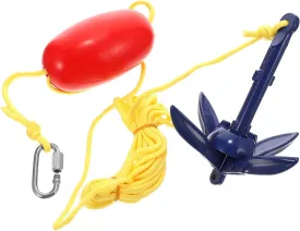 Anchor Kayak Aluminum Canoe Metal Folding Alloy Accessories Raft Kit Boat Grapnel Trolly Pole Paddle Ski Heavy Duty Parts