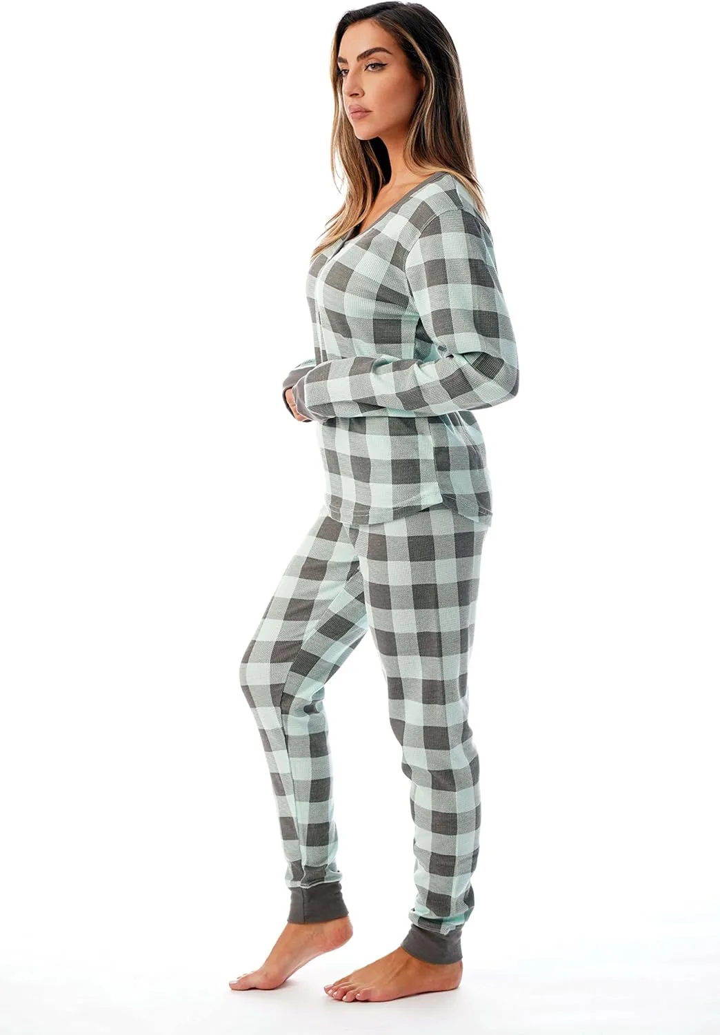 #followme 2 Piece Base Layer Thermal Underwear Set for Women