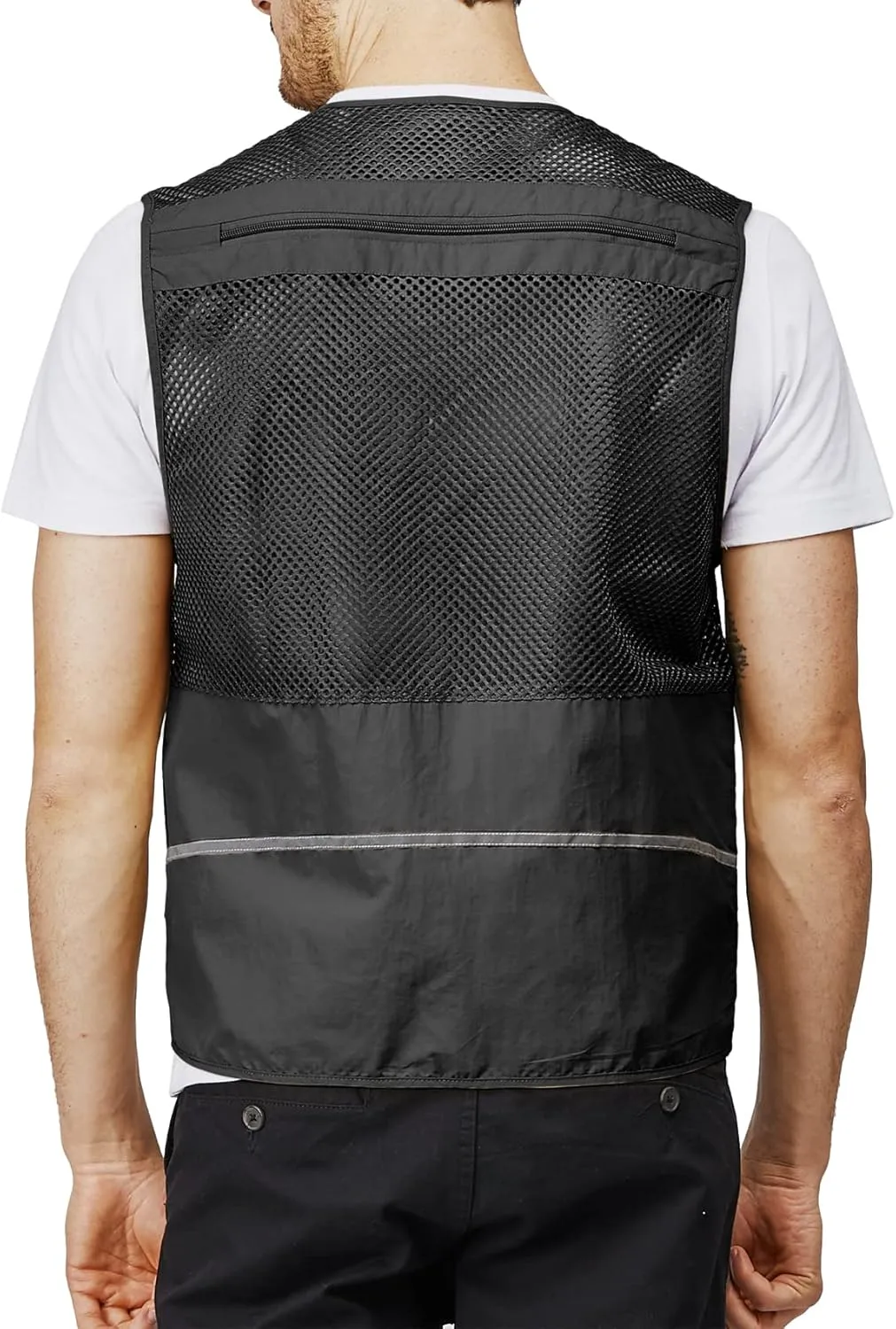 H2H Men's Active Wear Outdoor Vests Work Safari Fishing Travel Utility Summer Vest