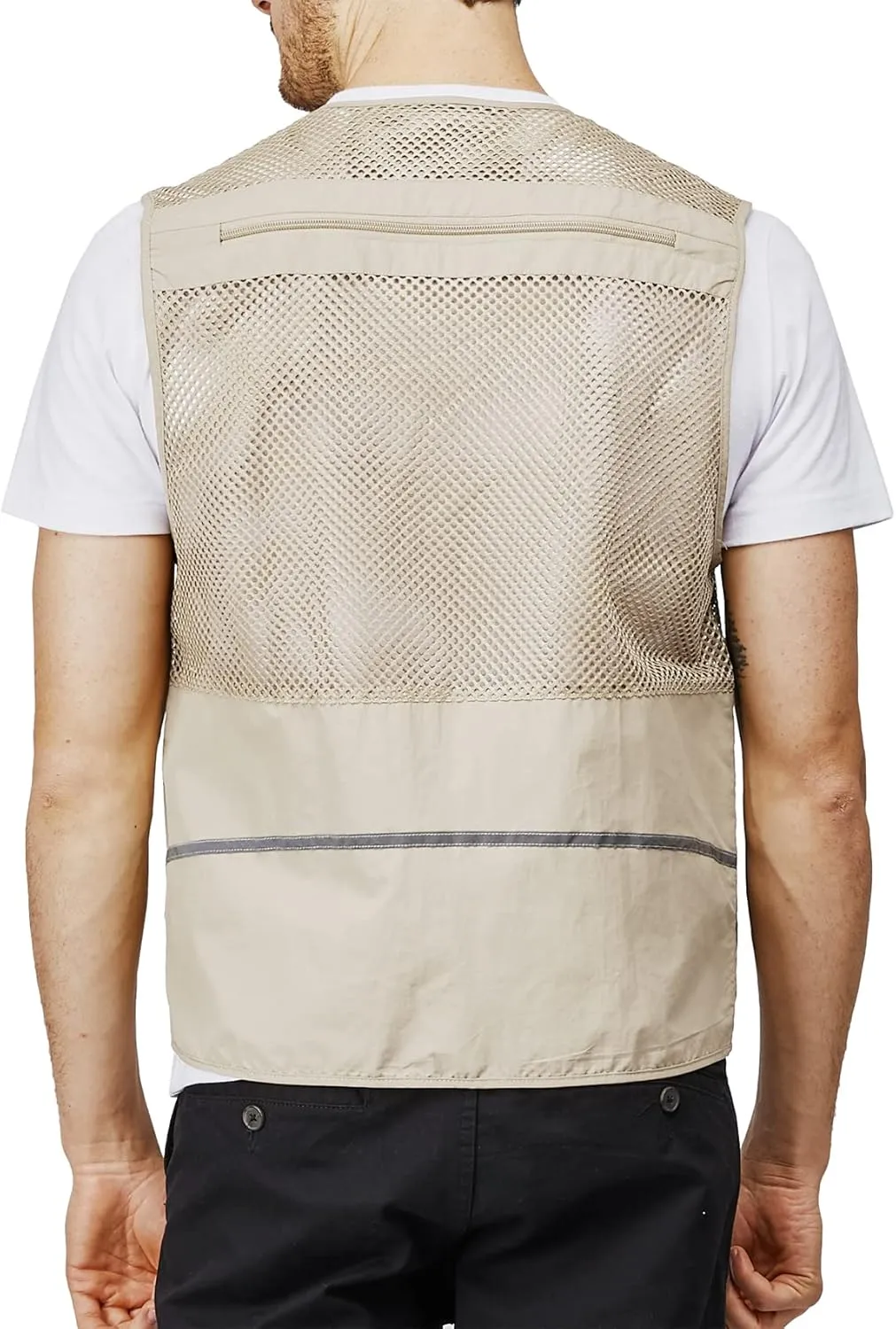 H2H Men's Active Wear Outdoor Vests Work Safari Fishing Travel Utility Summer Vest