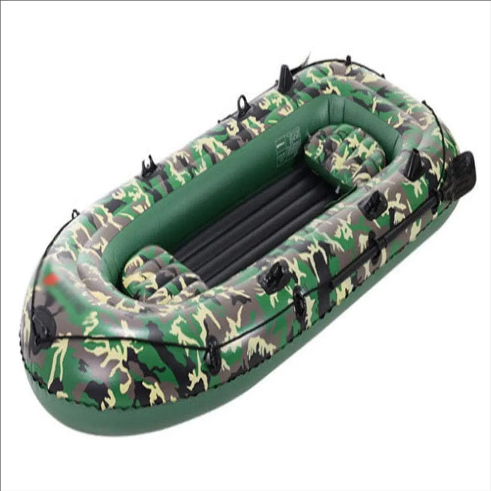 Inflatable Kayak, Kayak, Inflatable Boat with Oars for 3 People, Adult Inflatable Raft, Inflatable Raft for Fishing