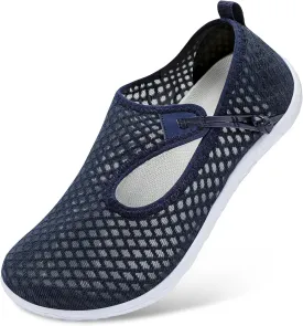 L-RUN Womens Mens Water Shoes Barefoot Aqua Socks Quick-Dry Non Slip Shoes for Beach Swim Pool River Boating Surf Yoga