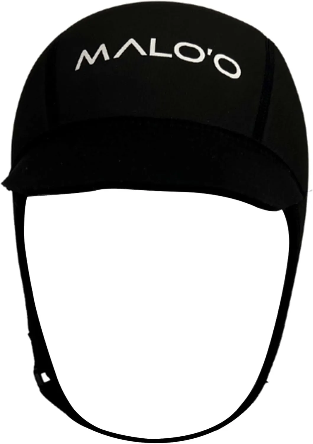 Malo'o Surf Hood 2mm Neoprene Cap - Black - Warm and Comfortable with Multiple Sizes