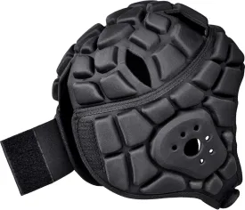 Soft Padded Helmet for Flag Football 7v7 Rugby Adjustable Soccer Goalie Headguard Headgear Sports Goalkeeper Cap Protection Kids Youth Adults